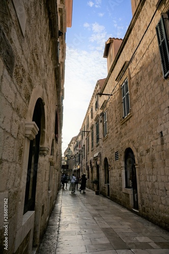 the old city of Dubrovnik, Croatia