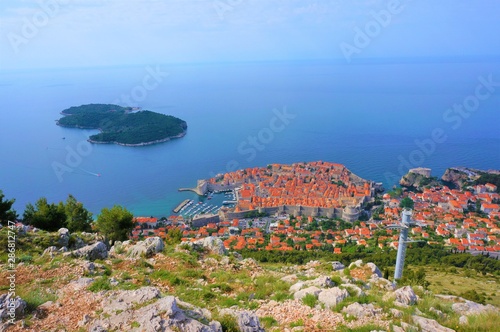 Srd Mountain in Dubrovnik, Croatia