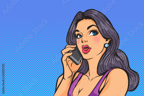 woman and telephone