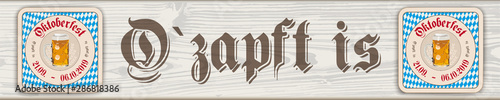 Oktoberfest 2019 O zapft Is Banner	