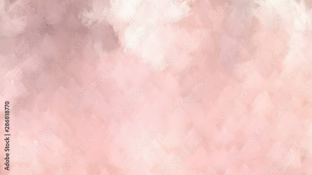 Fototapeta elegant cloudy painting texture. baby pink, linen and tan colored illustration. use it e.g. as wallpaper, graphic element or texture