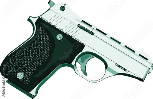 Semi Automatic Pistol - Small, Compact Handgun