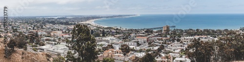 Panoramic of Santa Cruz, California 