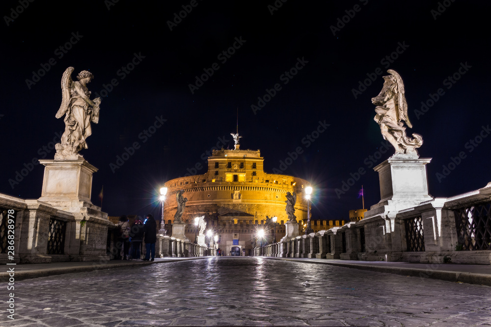 Naklejka premium Castel Sant'Angelo, Rome