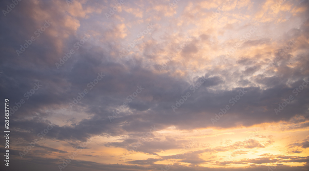 Sonnenuntergang Himmel Wolkenspiel Wolken