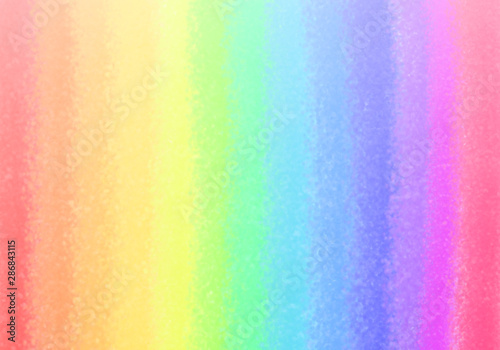 Abstract Rainbow colorful watercolor for background. - Illustration