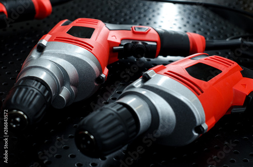Red power drills