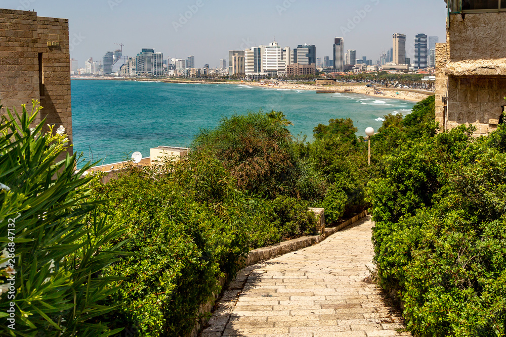 Tel-aviv behind Jaffa