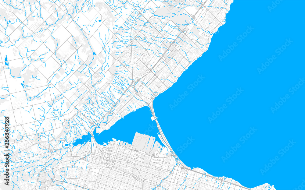 Vector Map of Burlington