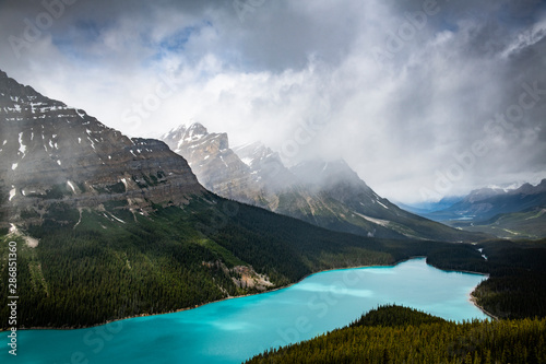 Beautiful Peyto Lake in Banff National Park