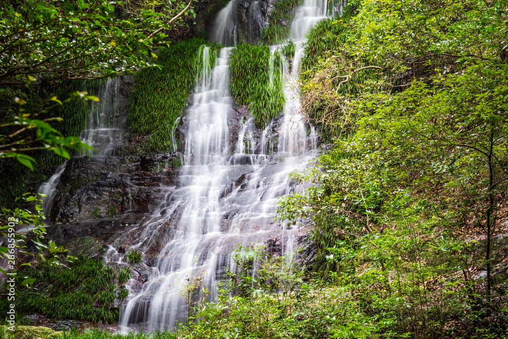 Obraz premium Taido waterfall in Okayama city,Japan