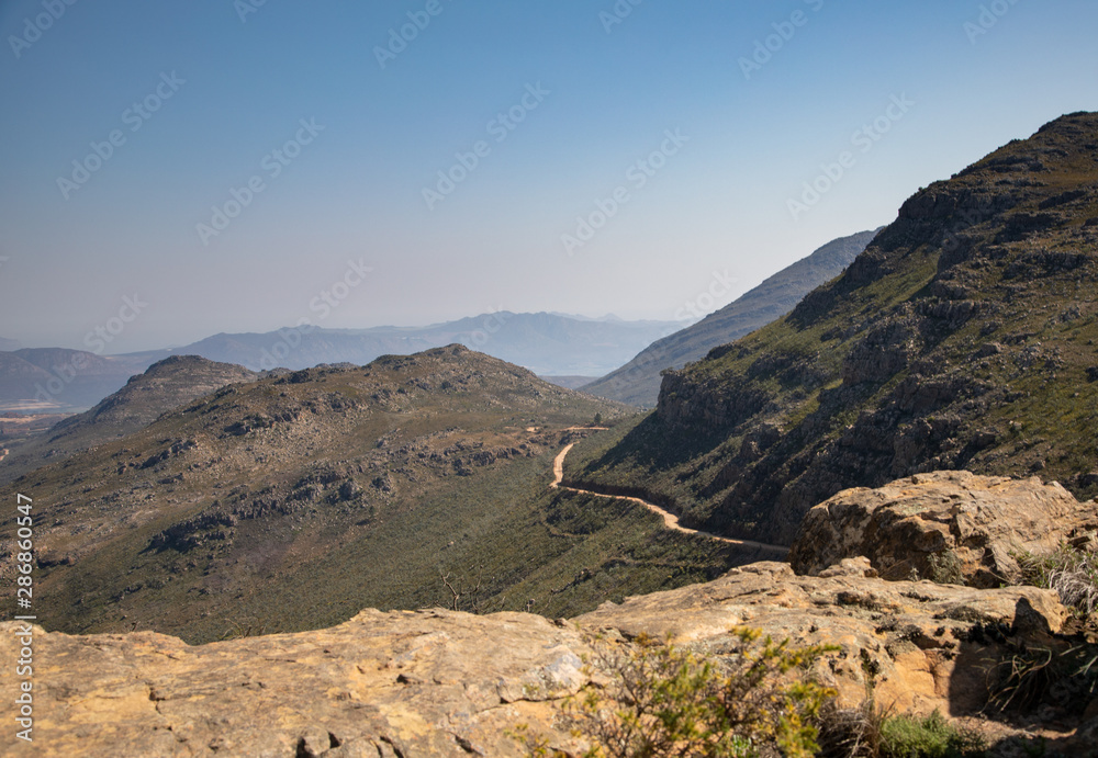 Middelbergpas, Middelberg Pass, Western Cape, South Africa -08-17-2019 Middelbergpas, Middelberg Pass, Western Cape, South Africa -08-17-2019