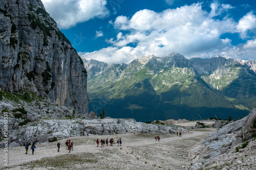 The Montasio group in the Julian Alps