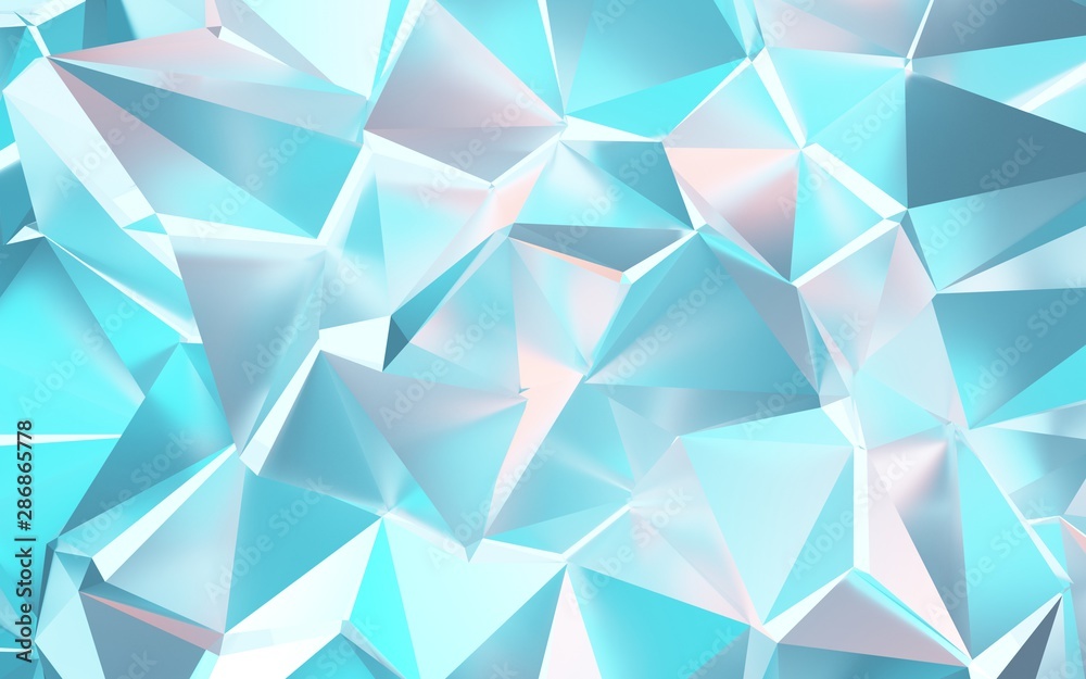 Abstract geometric rumpled triangular low poly 3d rendering Abstract geometric rumpled triangular low poly 3d rendering