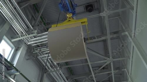Wallpaper Mural drywall manufacturing plant, new technologies, clean nature Torontodigital.ca