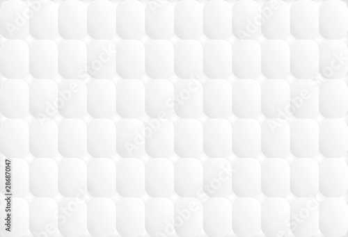 Fototapeta Naklejka Na Ścianę i Meble -  Abstract white colour background.texture with square, geometric shape design element