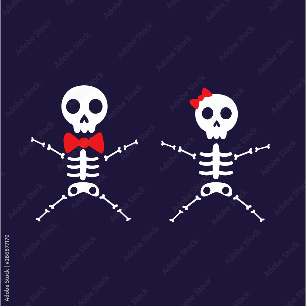 Funny Halloween art, vector Illustration Funny Halloween art, vector Illustration