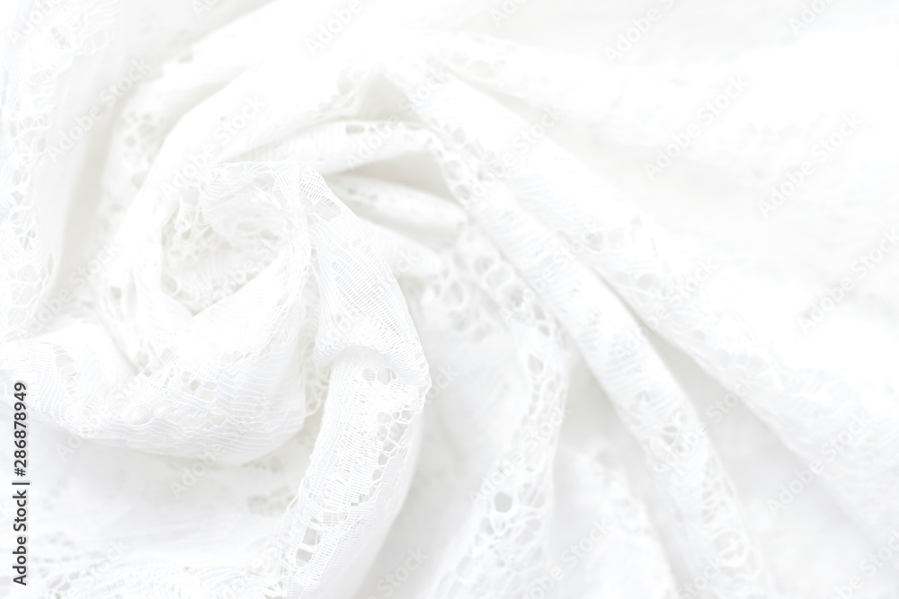 Delicate white background of factory lace fabric, soft focus. Delicate white background of factory lace fabric, soft focus.
