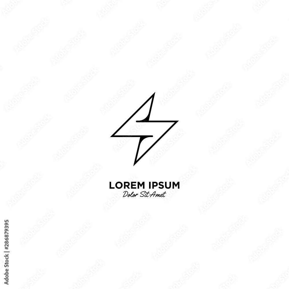 Thunder and bolt lightning flash logo icon template design. Power energy illustration Thunder and bolt lightning flash logo icon template design. Power energy illustration