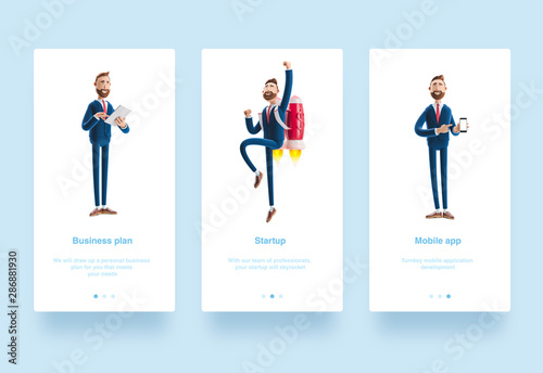 Fotografie Illustration set