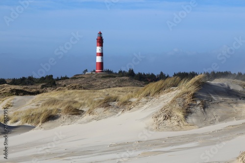 Amrum lighthouse North Frisian Islands  Germany