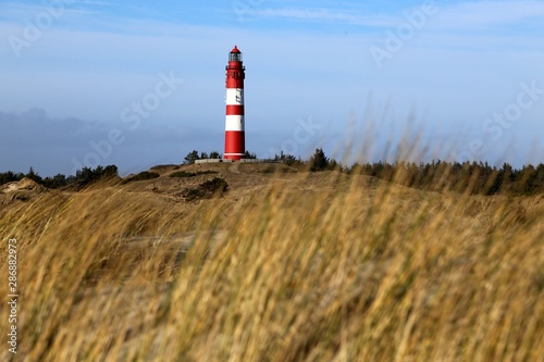 Amrum lighthouse North Frisian Islands, Germany