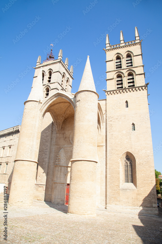 la cathédrale de Montpellier 