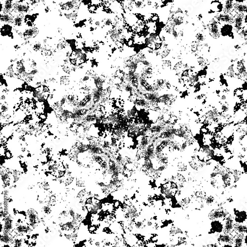 Wallpaper Mural Geometric and abstract background texture design, futuristic background pattern, colorful kaleidoscope background and islamic ottoman art Torontodigital.ca