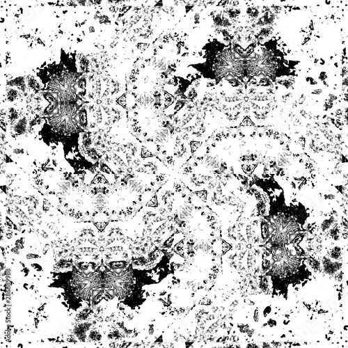 Wallpaper Mural Geometric and abstract background texture design, futuristic background pattern, colorful kaleidoscope background and islamic ottoman art Torontodigital.ca