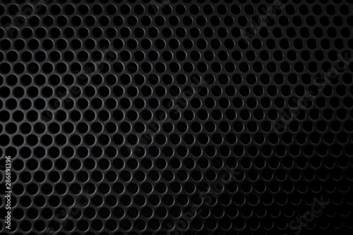 black metal texture. blank for designers. round lattice