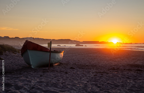 Sunset over Paternoster, Western Cape