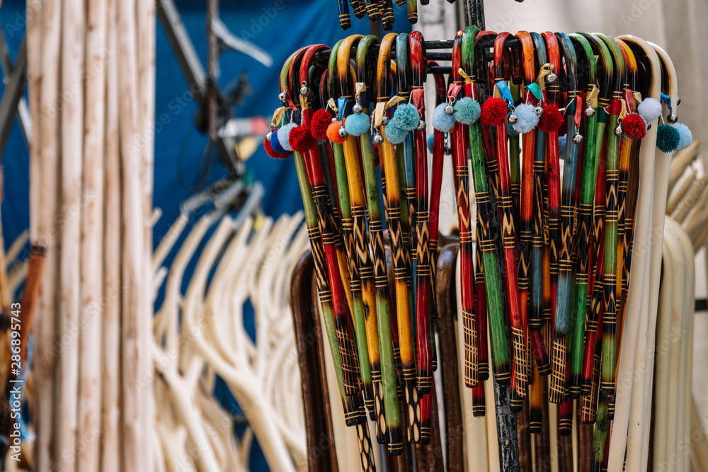 Close up of many little wooden sticks Close up of many little wooden sticks