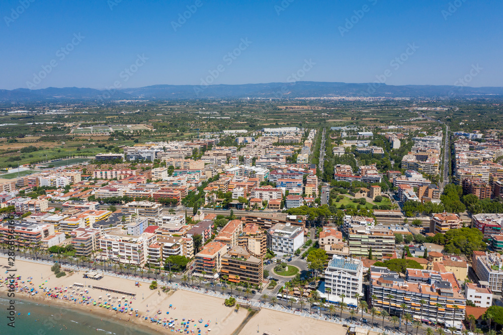 Spain, Salou Beach. Travel Paradise