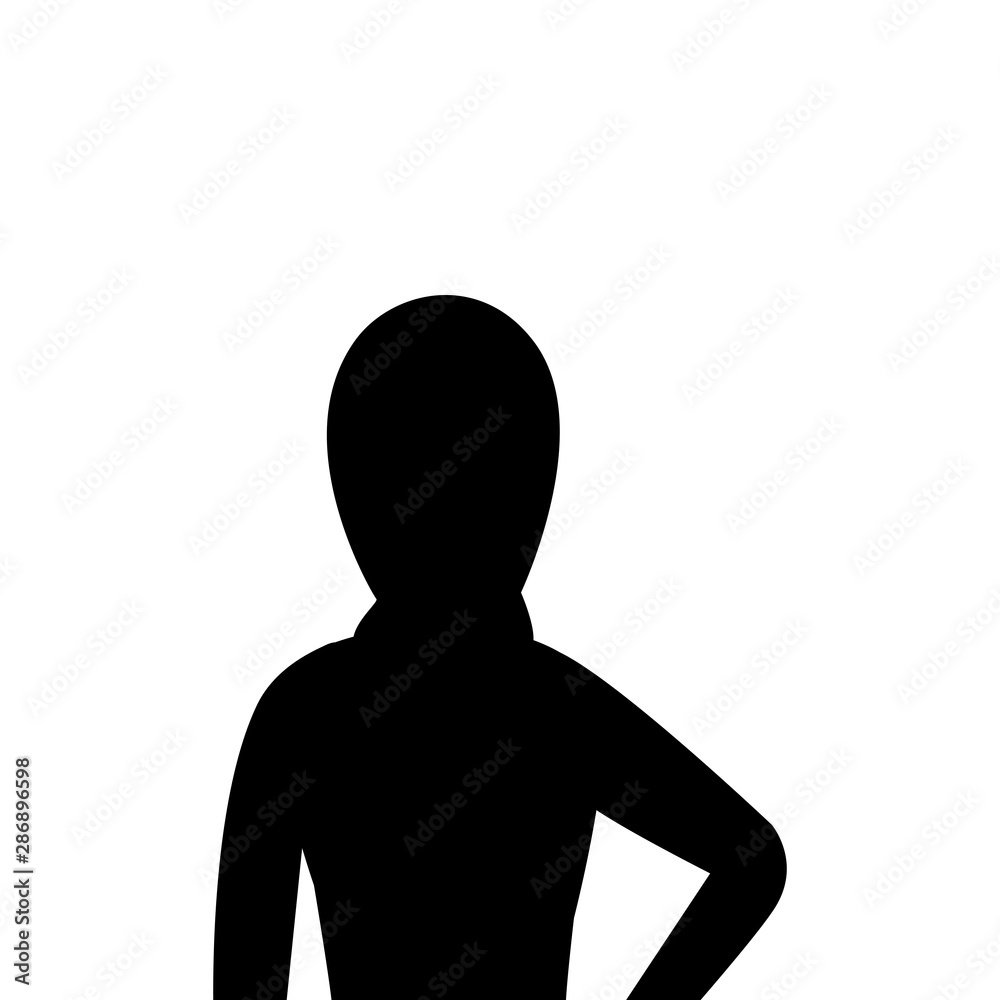 silhouette of islamic woman with traditional burka silhouette of islamic woman with traditional burka