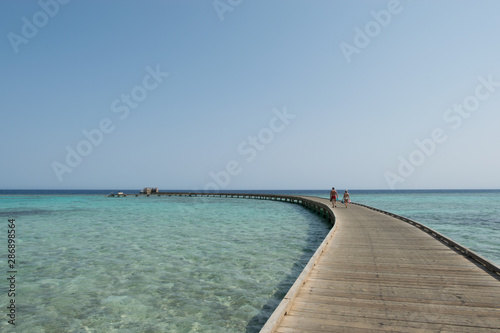 Water walk at Soma bay, Hurghada, Egypt © Mohamed