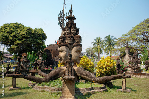 Vientiane Laos: Buddha Park (Xieng Khuan) Sculpture Park