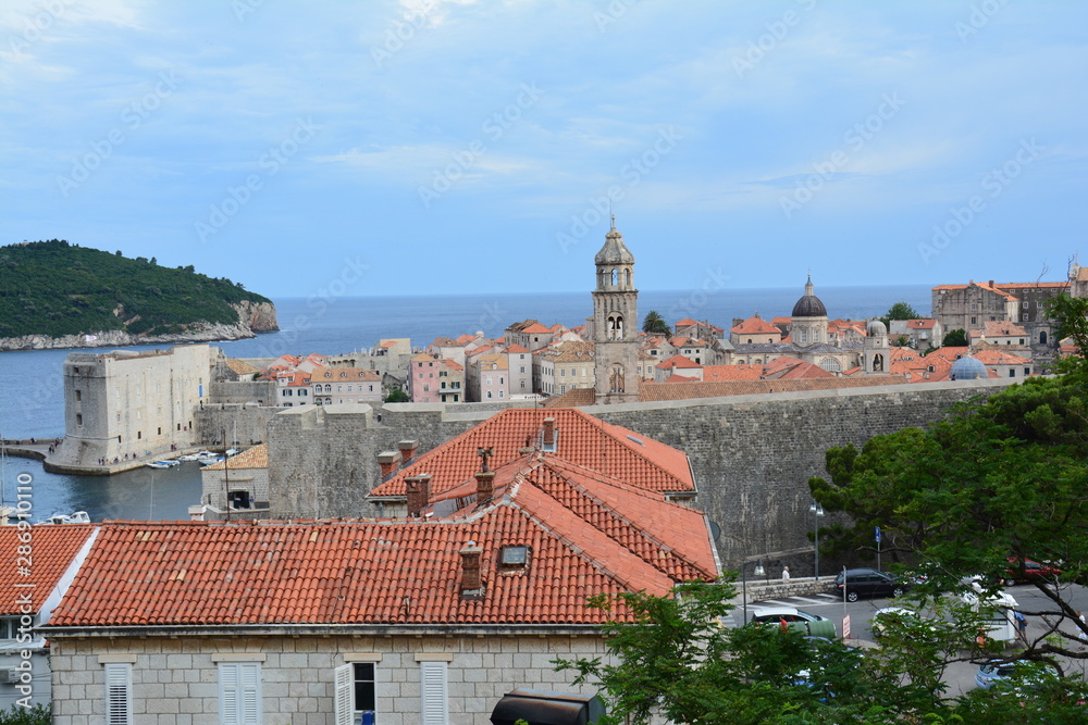 Fototapeta premium Dubrovnik Vieille Ville Croatie