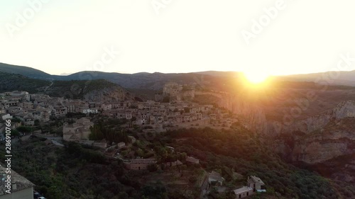 Sunrise in Spain from above photo