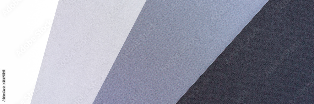 Gray panoramic background. Three separate shades of the gray Gray panoramic background. Three separate shades of the gray