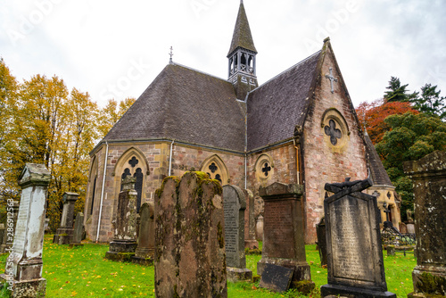 Chruch in Luss, Scotland