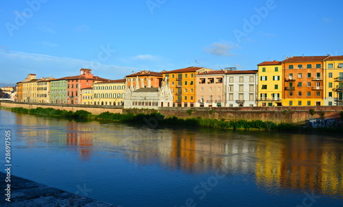 Vieille Ville de Pise Toscane Italie