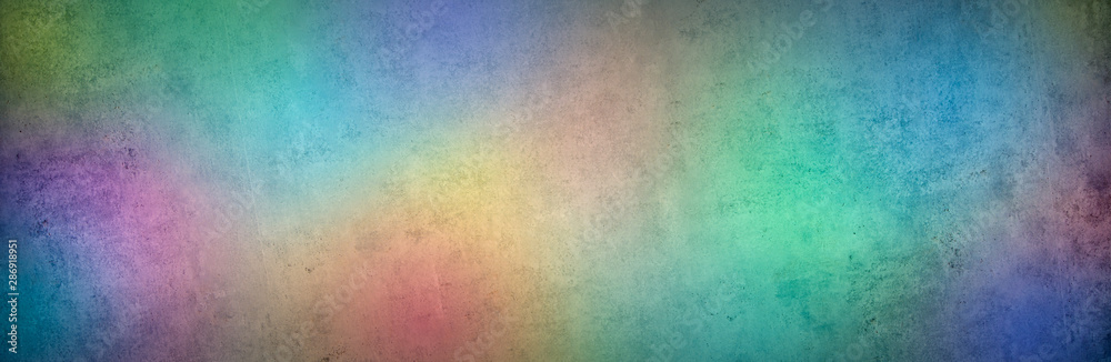 multicolored concrete background, panoramic mock up