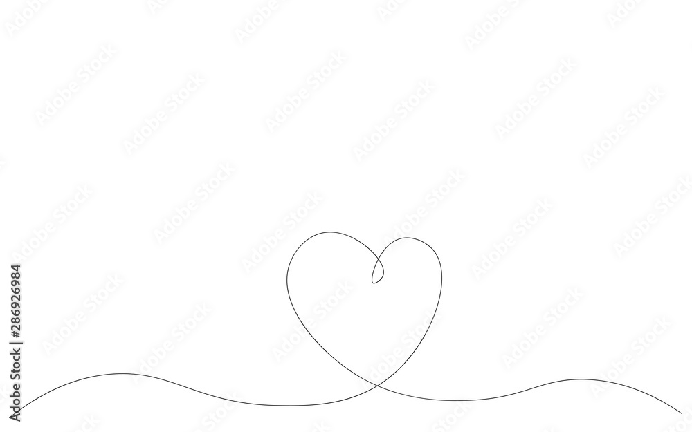 Hearts background, vector illustration