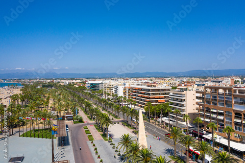 Fototapeta Naklejka Na Ścianę i Meble -  Spain Salou. Best adventure for you