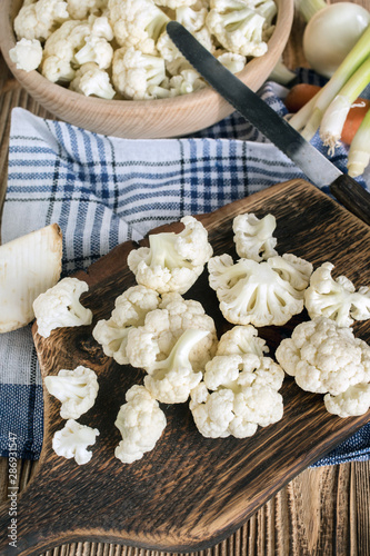 Wallpaper Mural Fresh organic cauliflower. Torontodigital.ca