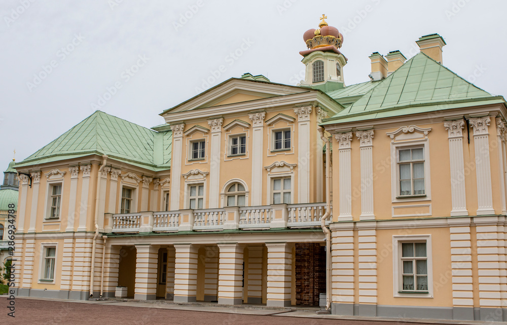 Oranienbaum, the palace of Alexander Menshikov close to St Petersburg, Russia