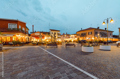 Photography Colorfull square in the old sity