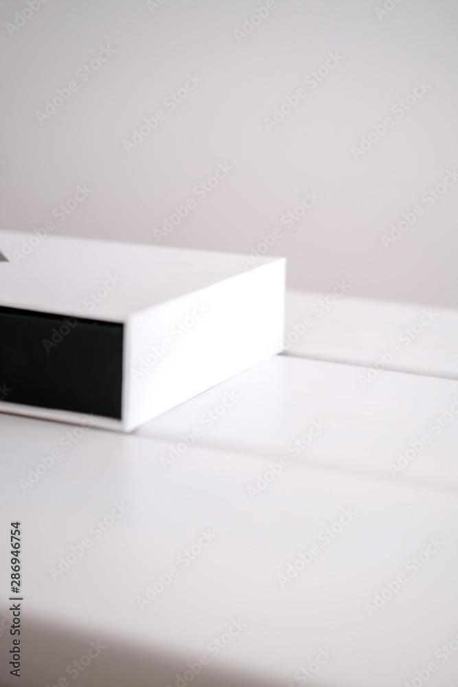 custom made wallpaper toronto digitalBeauty product packaging boxes in white and black