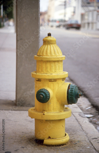 Obraz na plátně Hydrant, Wasser