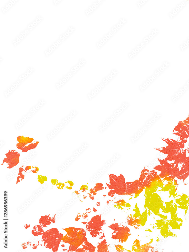 Autumn Leaves on transparent background
